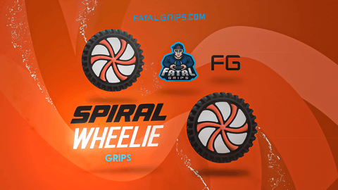 Spiral Wheelie Grips