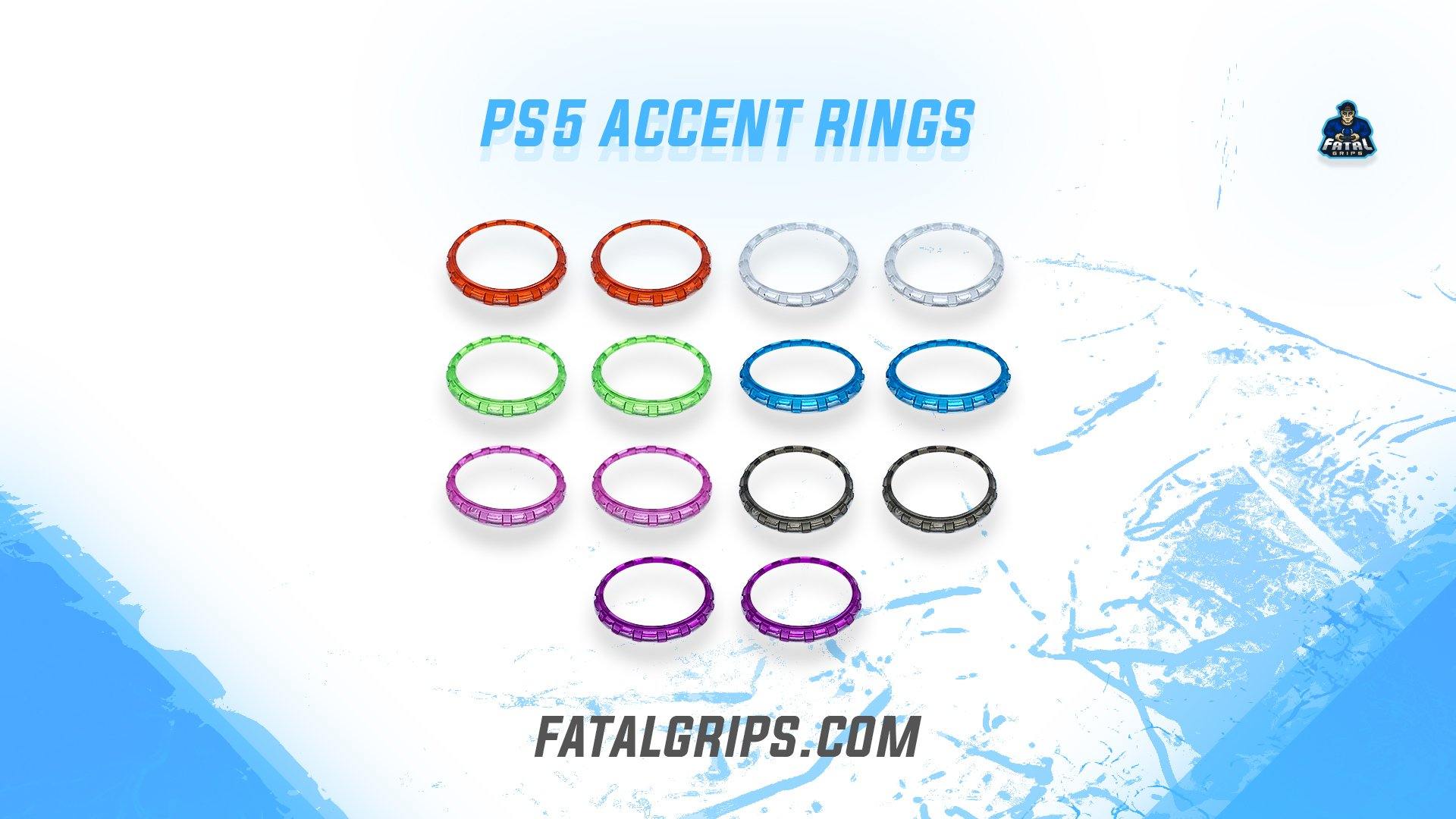 PS5 Accent Rings - Fatal Grips