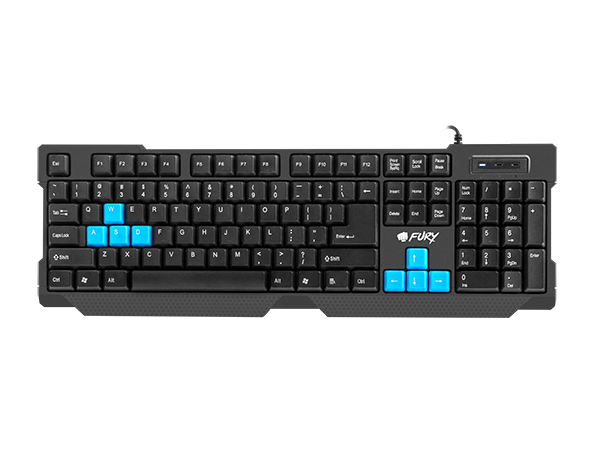 Fury Gaming Keyboard Hornet - Fatal Grips