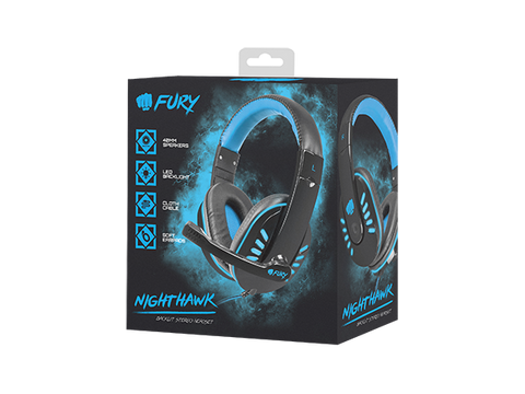 Fury Gaming Headset Nighthawk Stereo