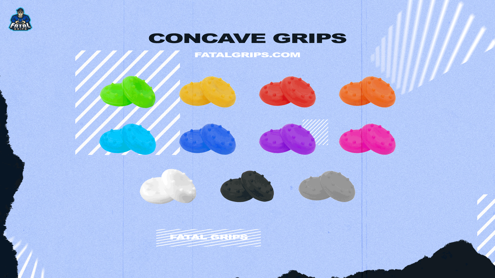 Precision Concave Grips - Fatal Grips