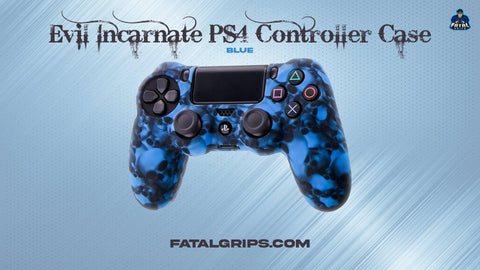 Evil Incarnate PS4 Controller Case (Blue)