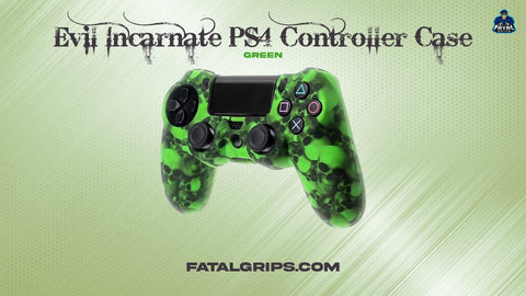 Evil Incarnate PS4 Controller Case (Green)
