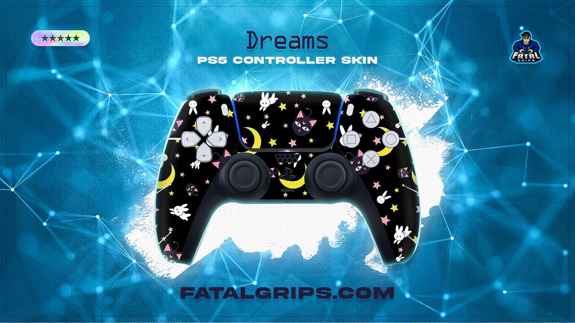 Dreams PS5 Controller Skin - Fatal Grips
