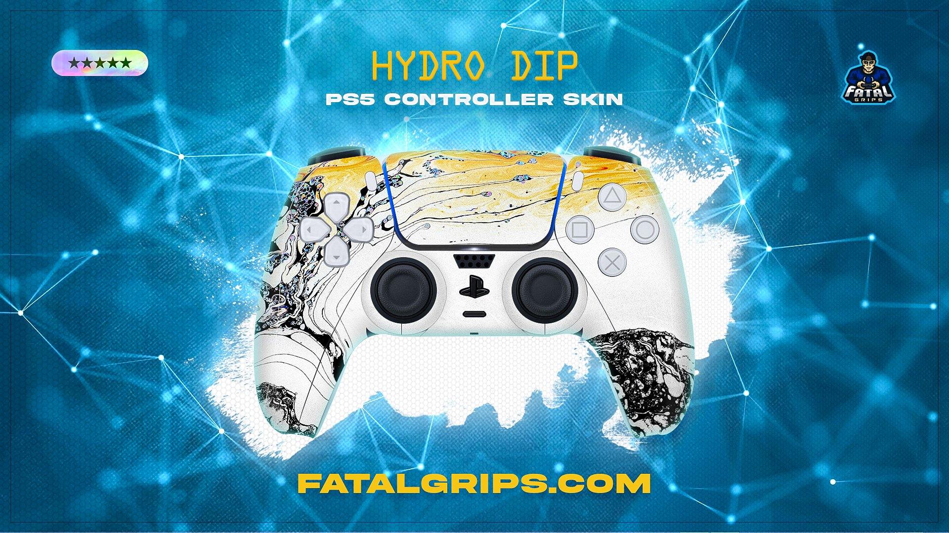 Hydro Dip PS5 Controller Skin - Fatal Grips