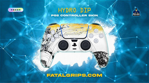 Hydro Dip PS5 Controller Skin