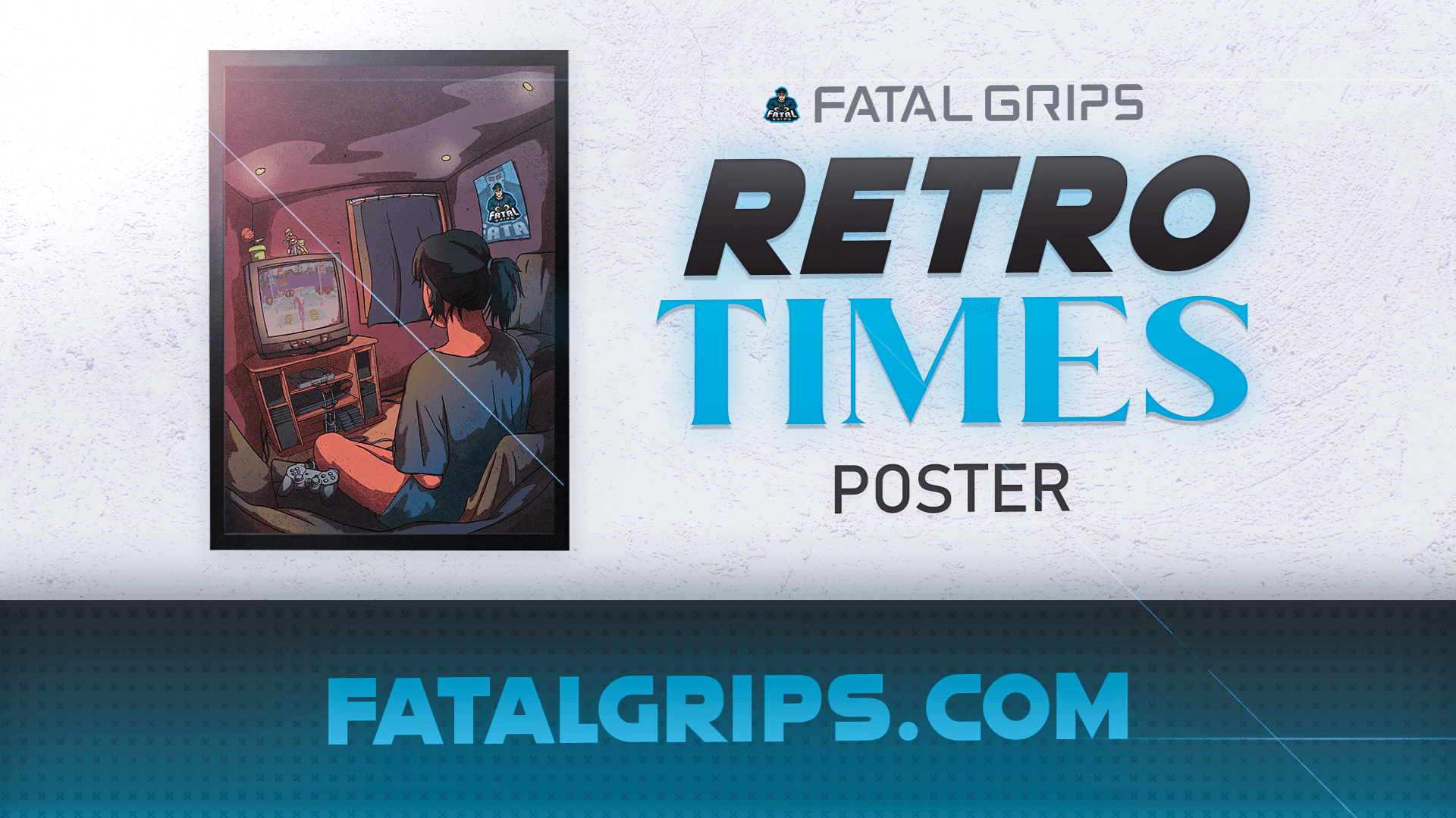 Retro Times Poster - Fatal Grips