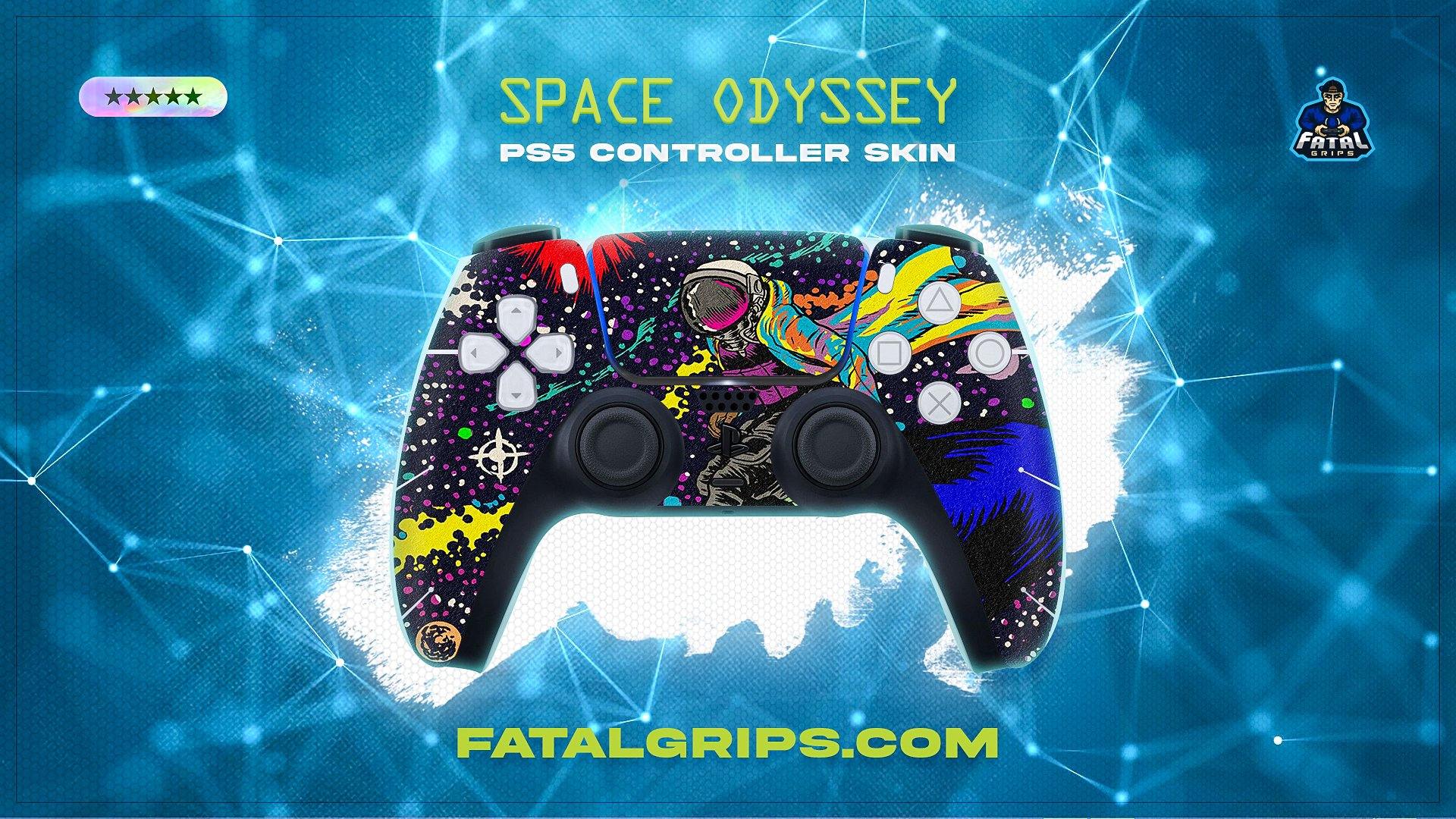 Space Odyssey PS5 Controller Skin - Fatal Grips