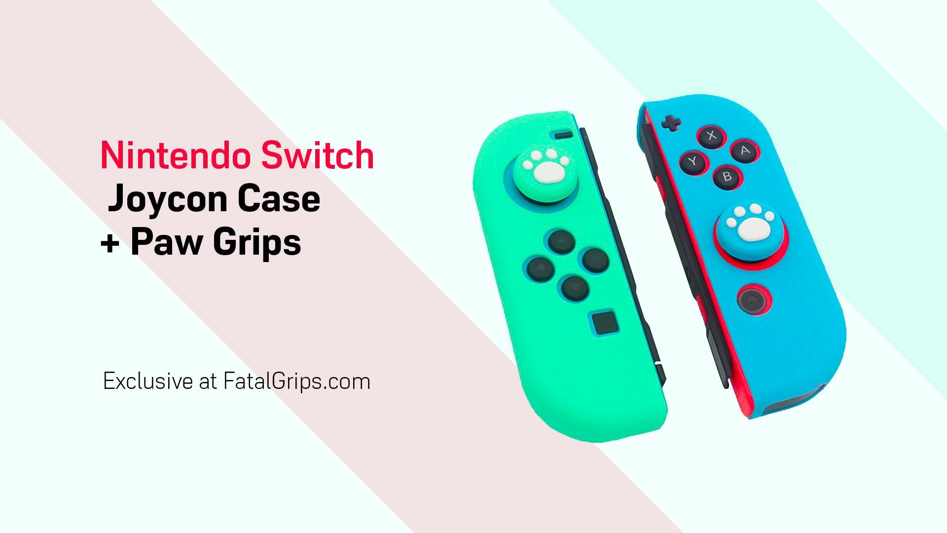 Animal Crossing Joycon Case + Grips - Fatal Grips