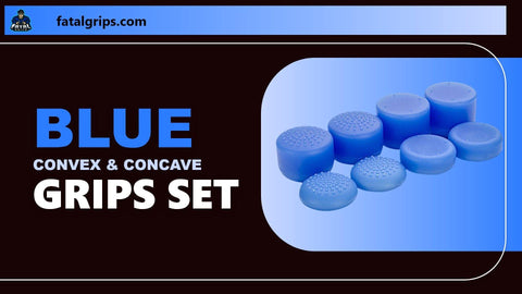 Blue Convex & Concave Grips Set