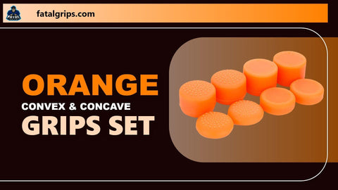 Orange Convex & Concave Grips Set