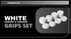 White Convex & Concave Grips Set - Fatal Grips