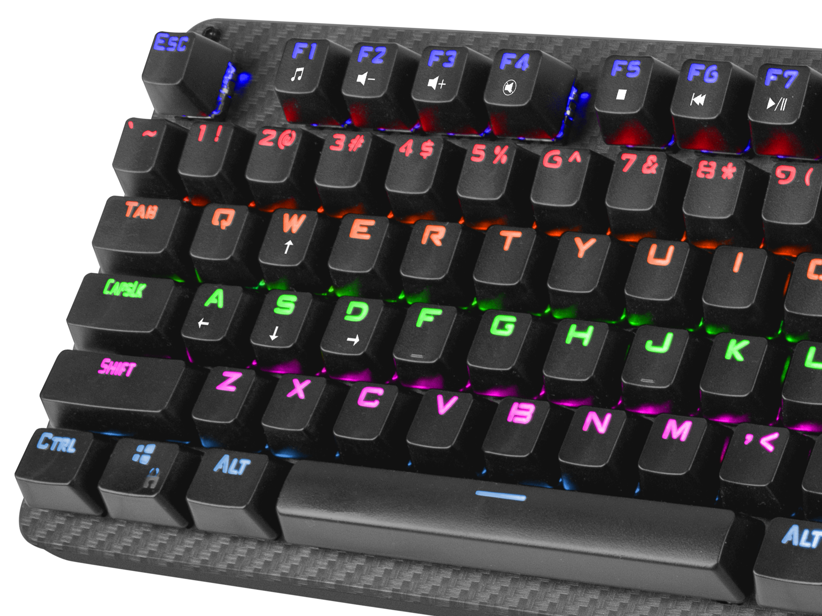Fury Tornado: Mechanical Gaming Keyboard - Fatal Grips