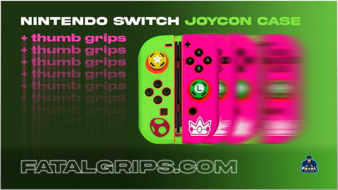 Luigi And Princess Peach Nintendo Joycon Bundle