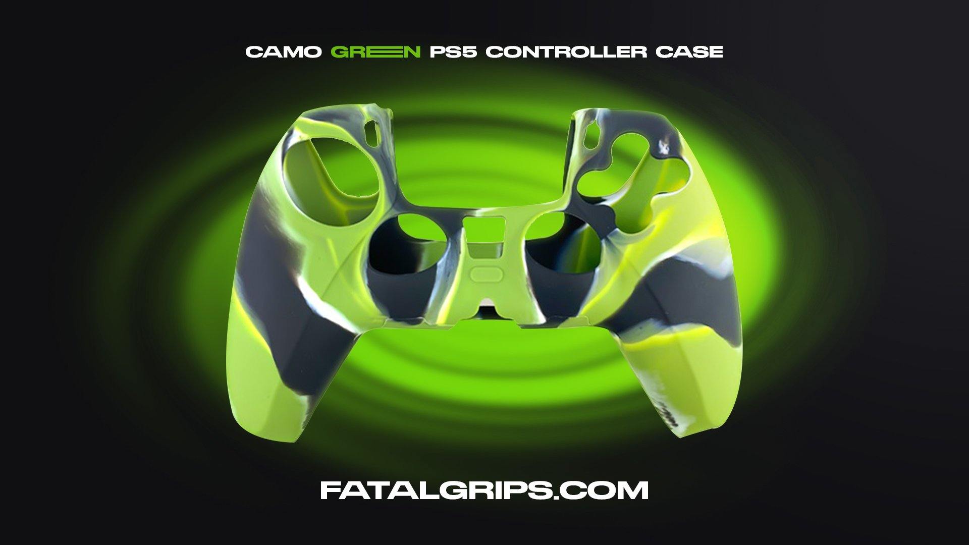 Camo Green PS5 Controller Case - Fatal Grips