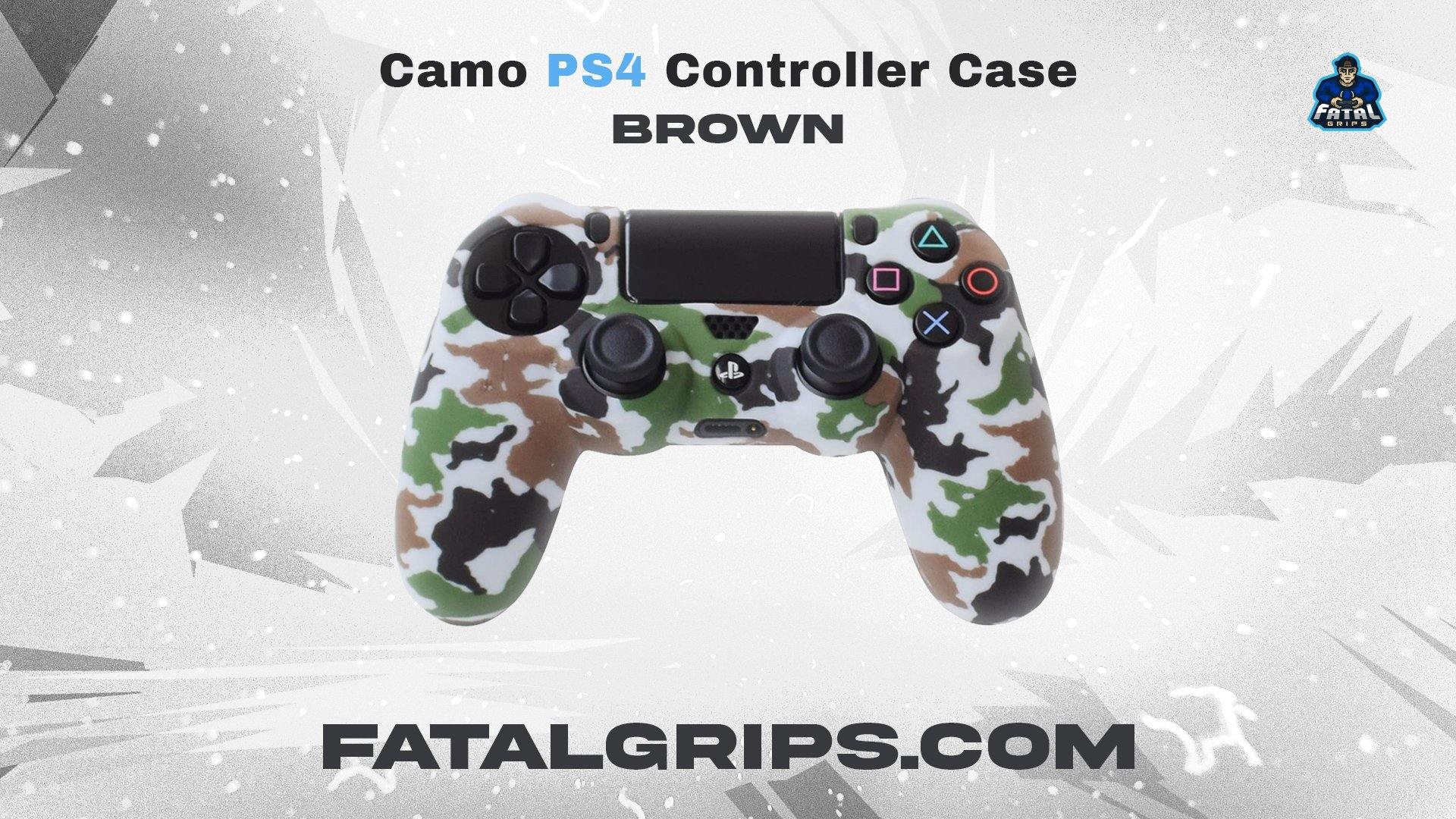 Swamp Camo PS4 Controller Case - Fatal Grips
