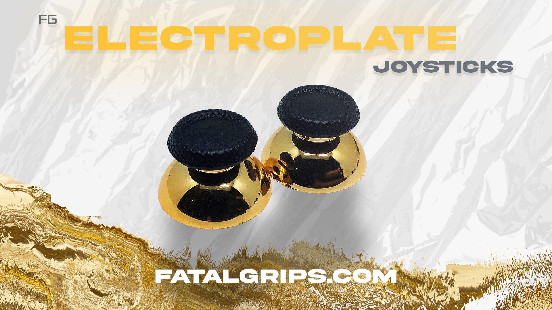 PS5 Electroplate Joysticks - Fatal Grips