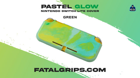 Green Pastel Glow – Nintendo Switch Lite Cover