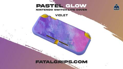 Violet Pastel Glow – Nintendo Switch Lite Cover