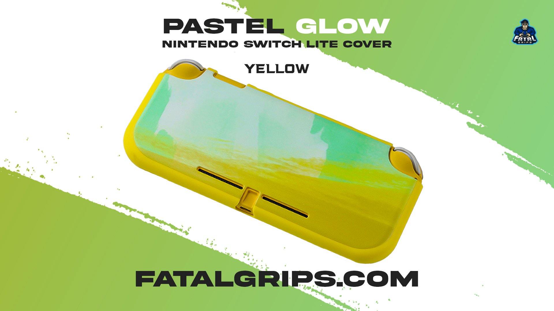 Yellow Pastel Glow – Nintendo Switch Lite Cover - Fatal Grips
