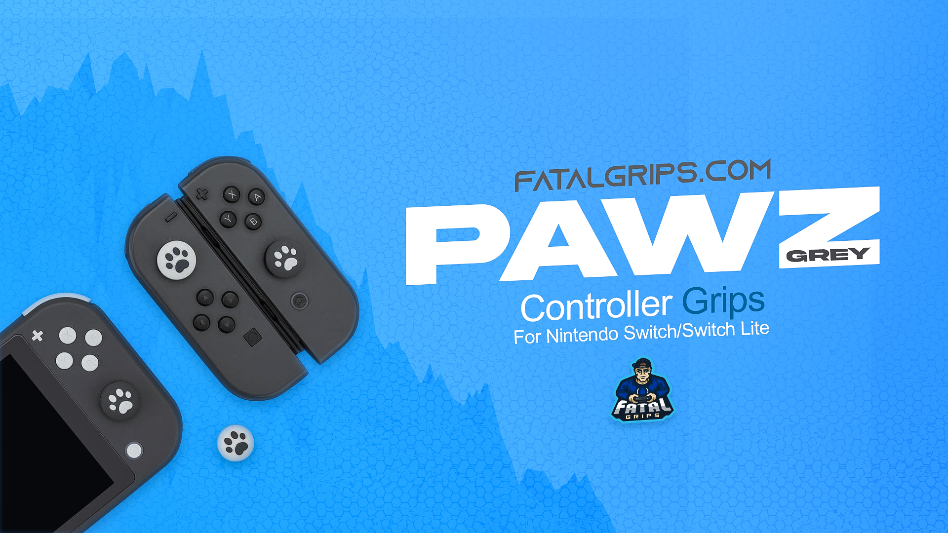 Pawz Grips (Grey) - Fatal Grips