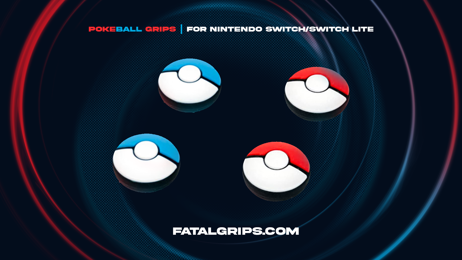 Pokeball Grips - Fatal Grips