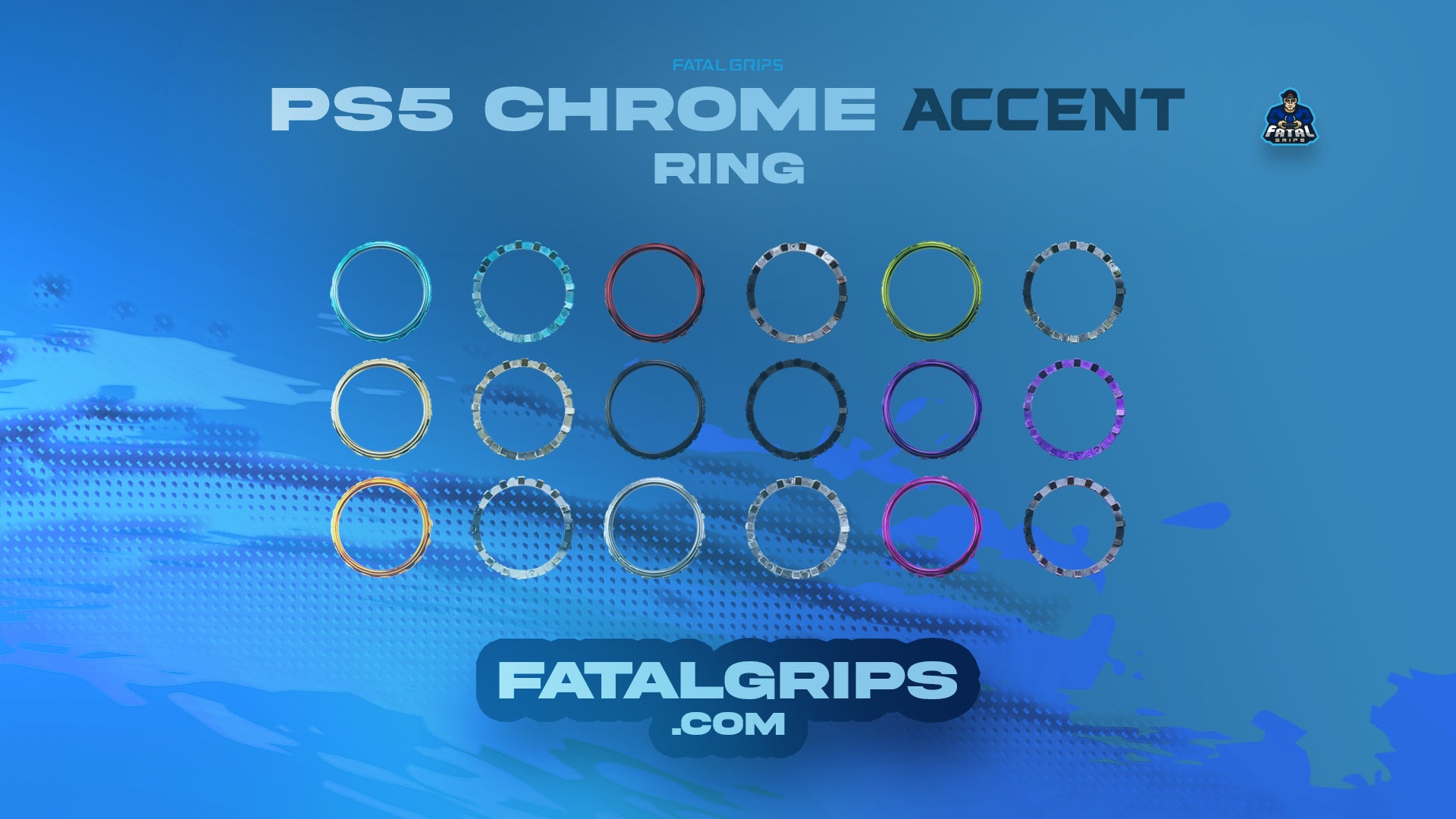 PS5 Chrome Accent Rings