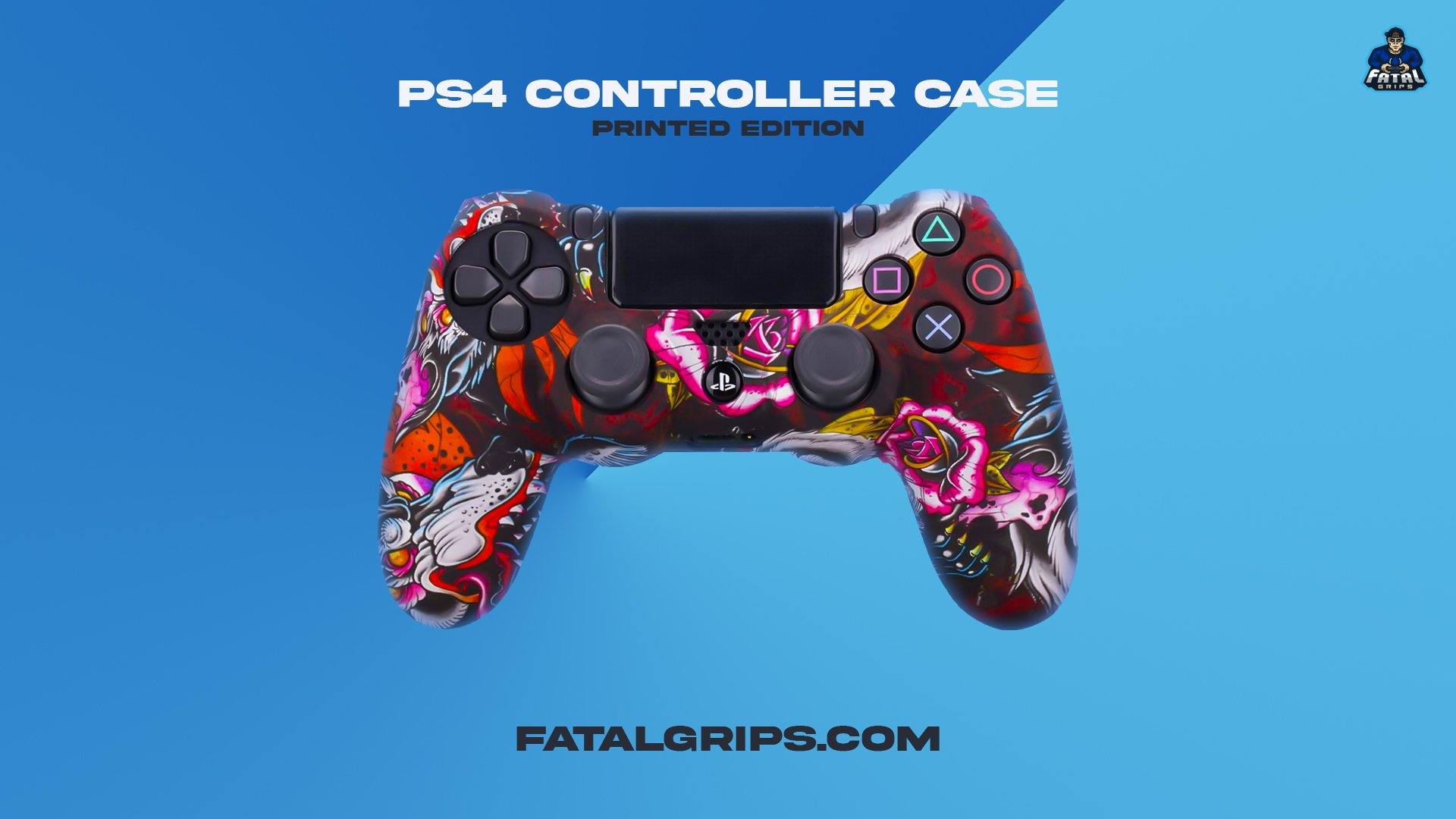Metallic Dragon PS4 Controller Case - Fatal Grips