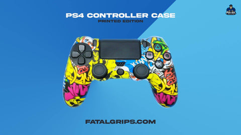 Colourful Graffiti PS4 Controller Case