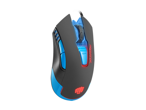 Fury Gaming Mouse Predator 4800DPI With Software - Fatal Grips