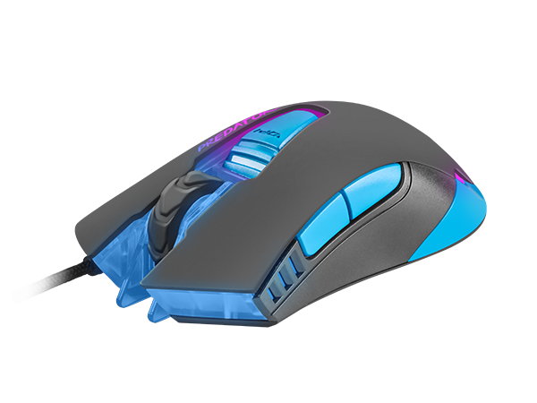 Fury Gaming Mouse Predator 4800DPI With Software - Fatal Grips