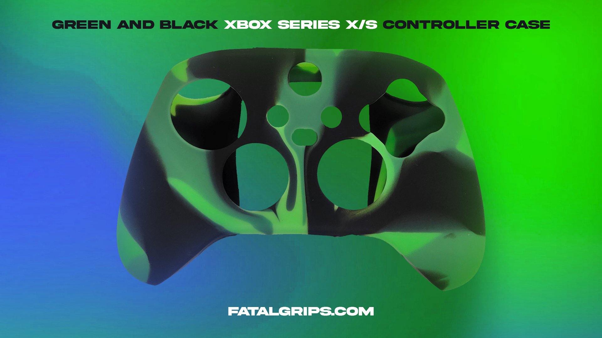 Green/Black Xbox Series X Controller Case - Fatal Grips