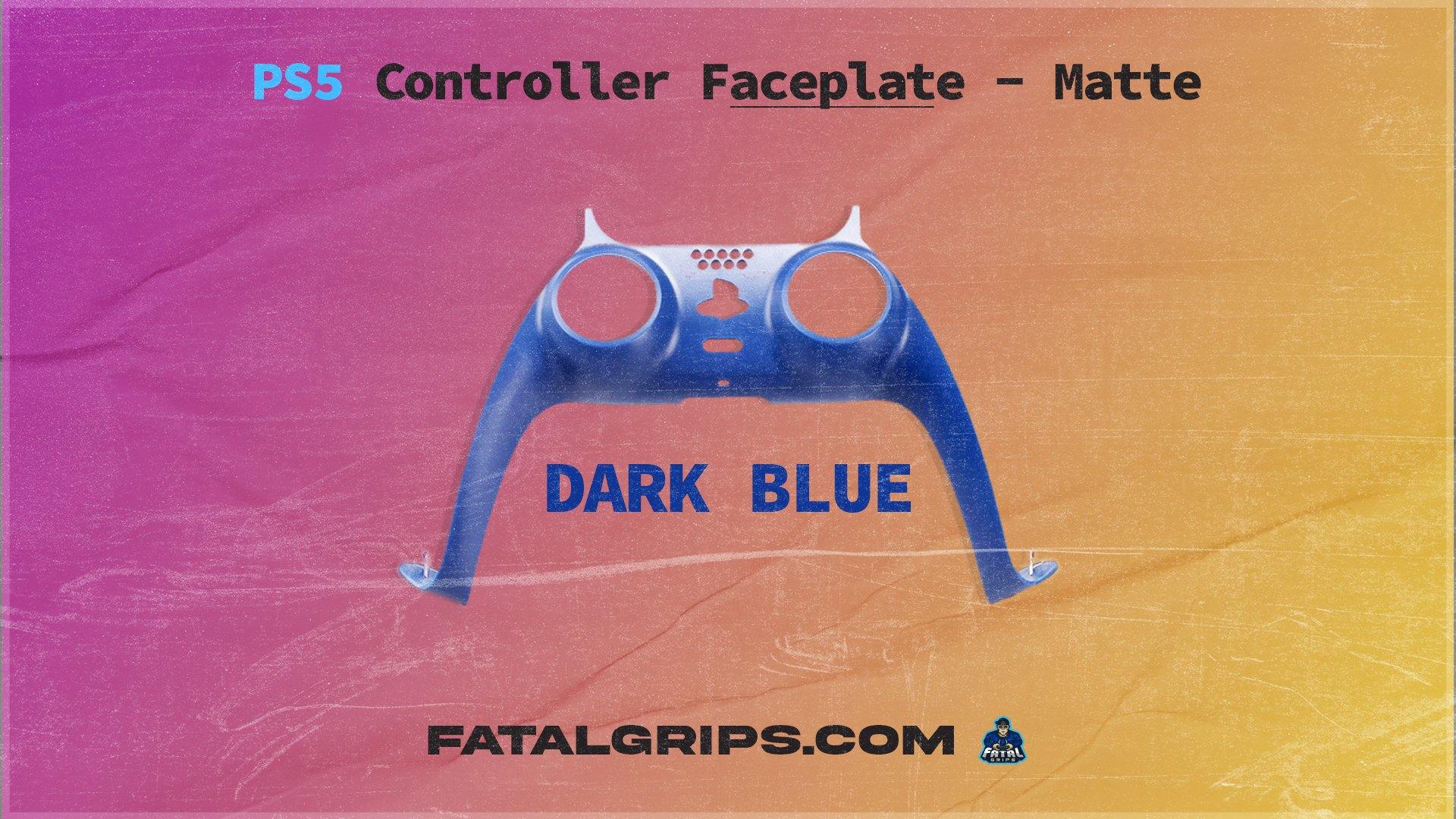 PS5 Controller Faceplate – Matte - Fatal Grips