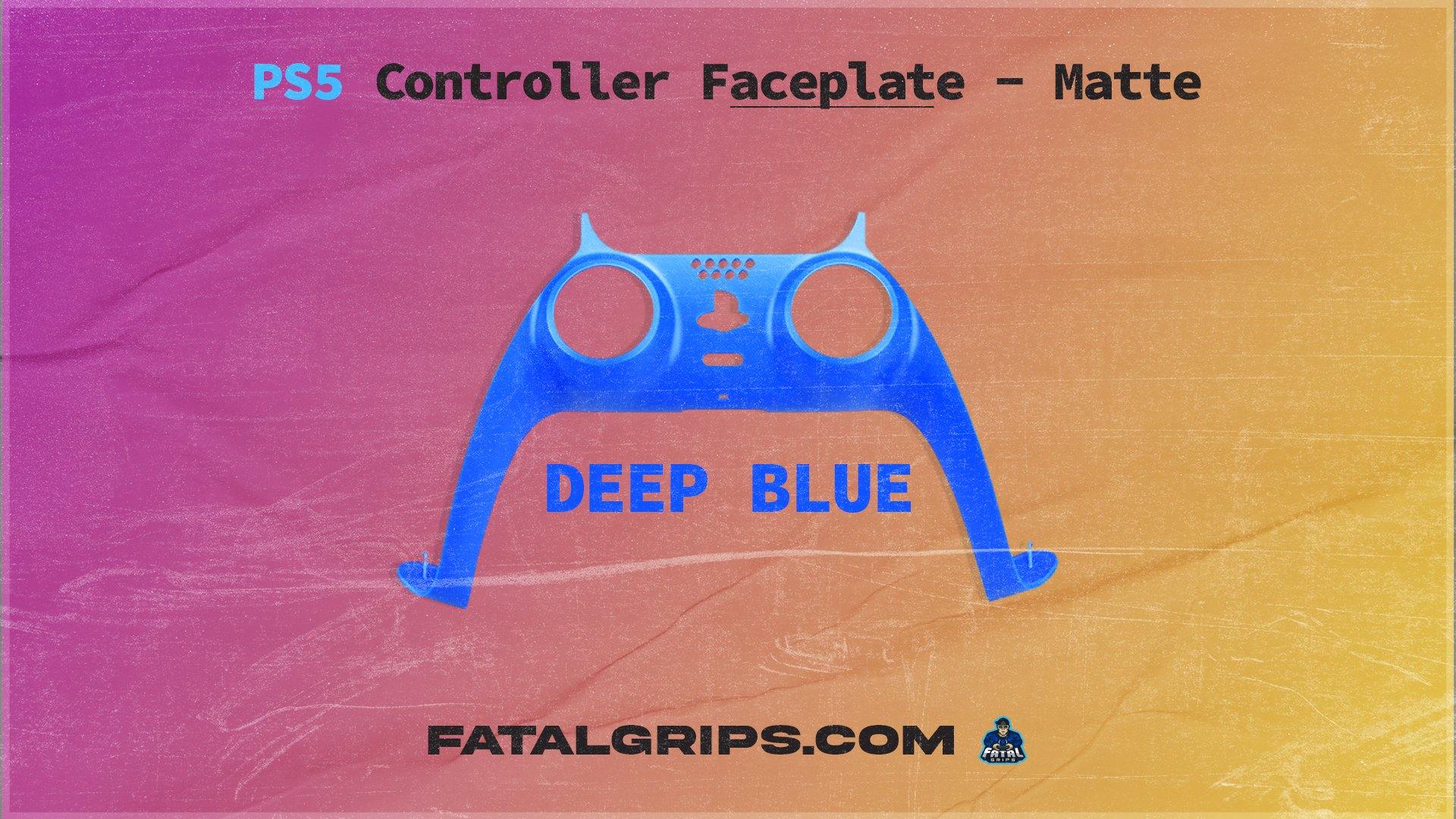 PS5 Controller Faceplate – Matte - Fatal Grips
