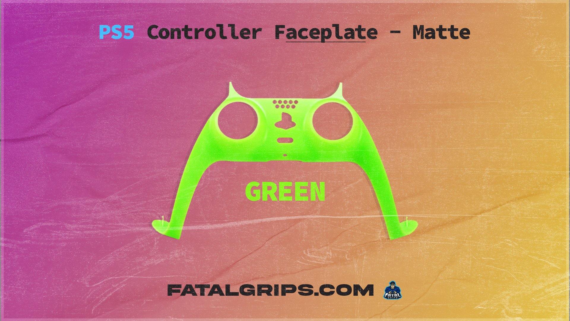 PS5 Controller Faceplate – Matte - Fatal Grips