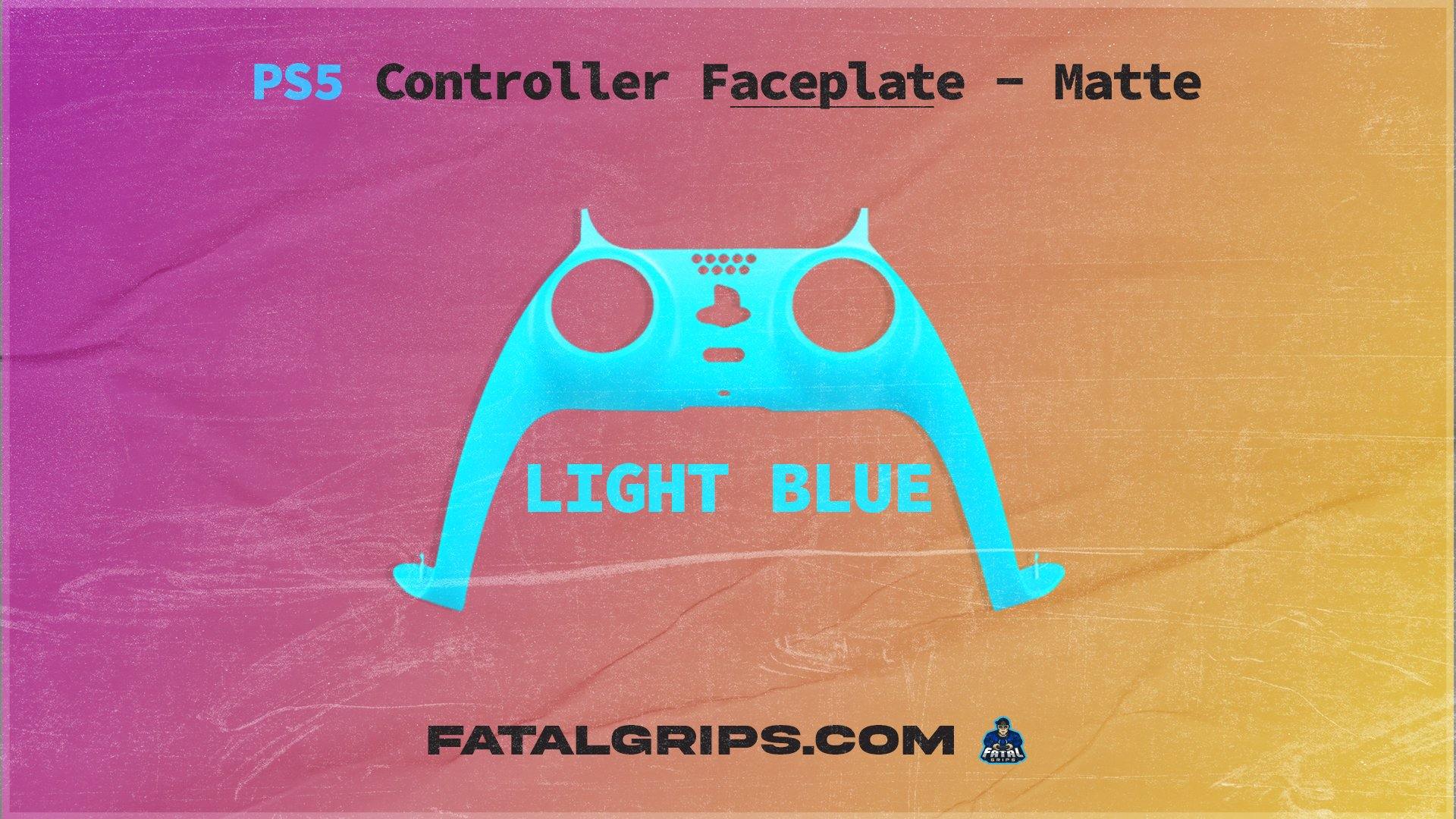 PS5 Controller Faceplate – Matte - Fatal Grips