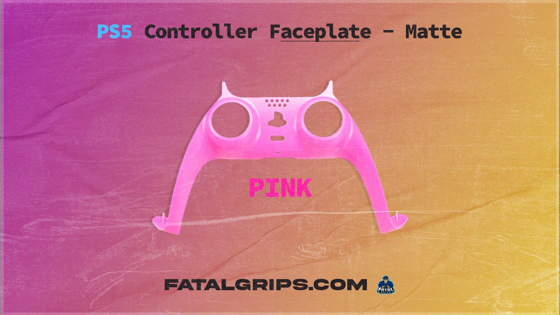 PS5 Controller Faceplate – Matte - Fatal Grips