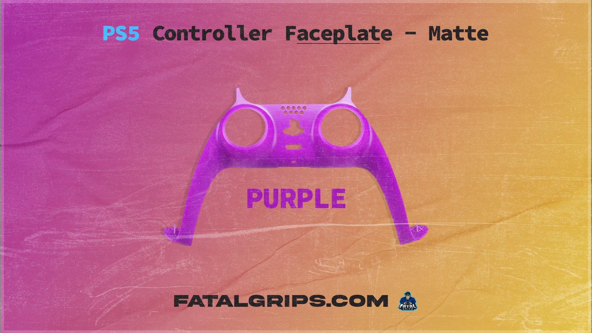 PS5 Controller Faceplate – Matte - Fatal Grips