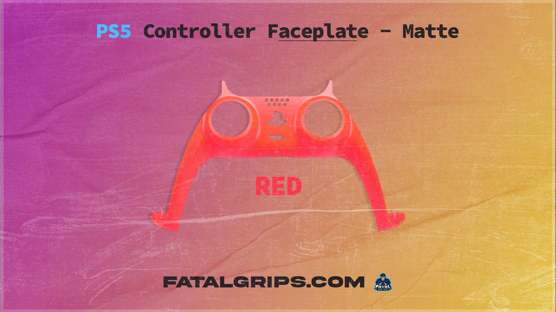 PS5 Controller Faceplate – Matte - Fatal Grips