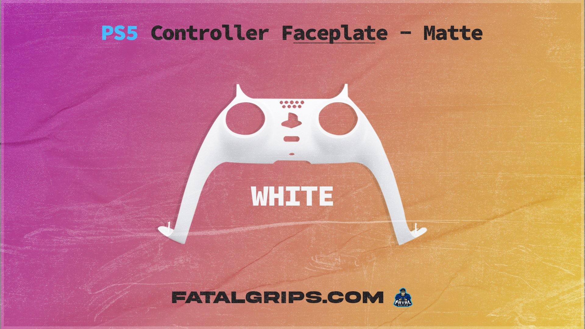 PS5 Controller Faceplate – Matte - Fatal Grips