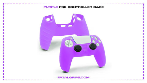 Purple PS5 Controller Case