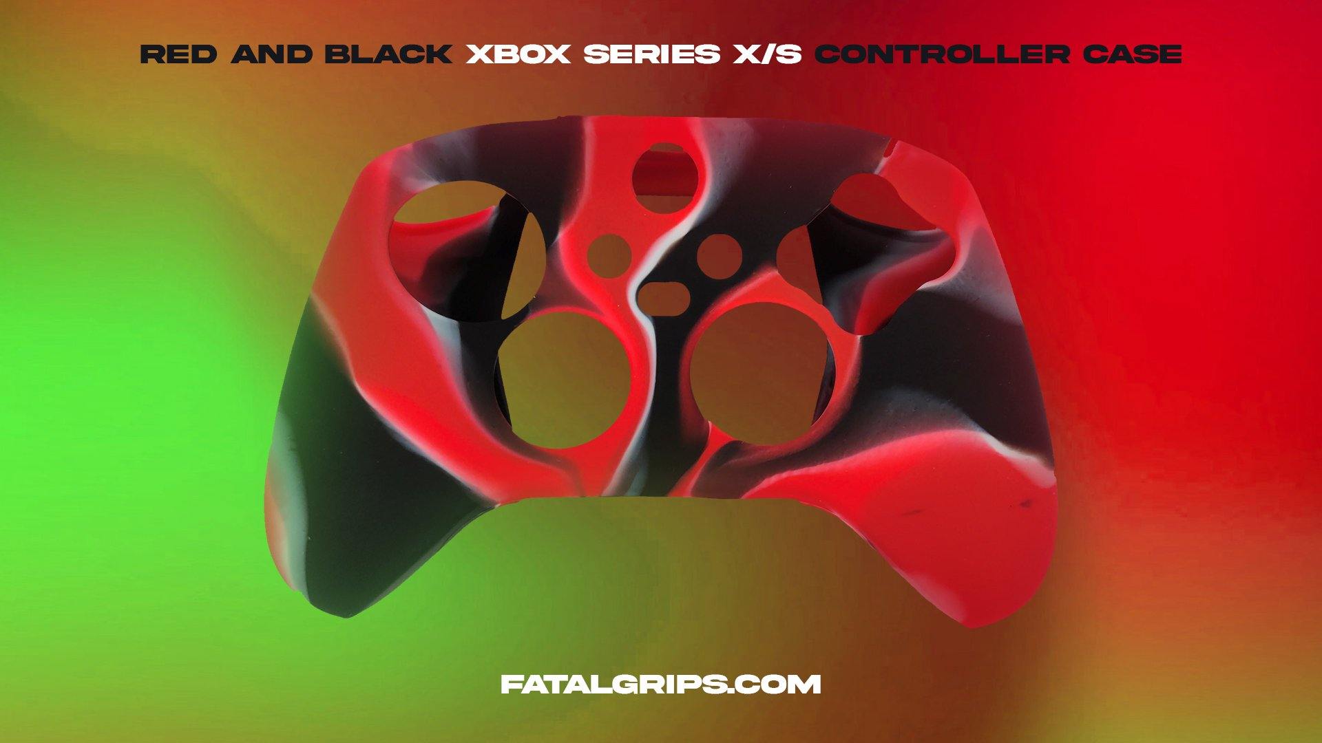 Red/Black Xbox Series X Controller Case - Fatal Grips