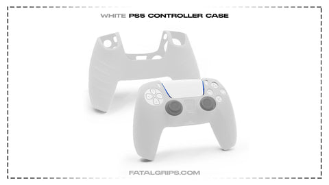 White PS5 Controller Case